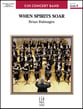 When Spirits Soar Concert Band sheet music cover